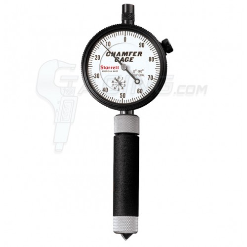 090° 6831Z Starrett Chamfer Gage Internal 03/8" Range (Inch) 63684